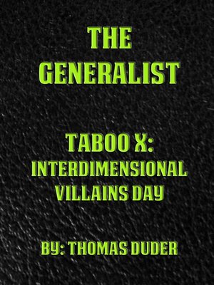 cover image of The Generalist